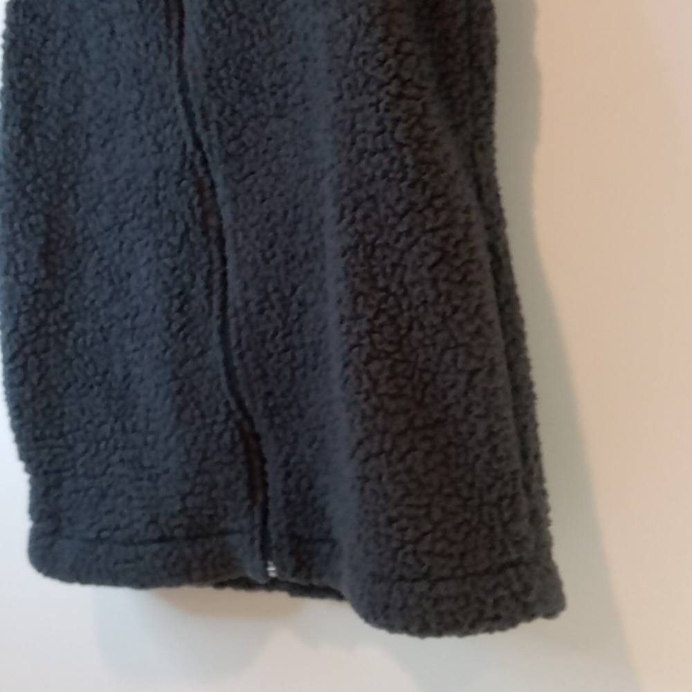PINK Victoria’s Secret Full Zip Sherpa Fleece Vest Jacket Women's Sz Med NICE! - Picture 3 of 12